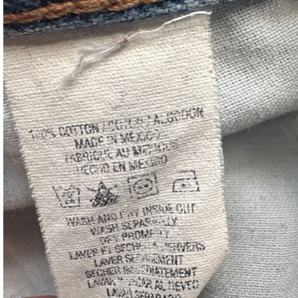 Tommy Jeans🌿Men’s Relaxed Fit Blue Denim Jeans Size 36x32 90s Y2K Jeans - Picture 4 of 10